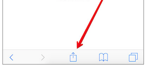 iOS 8 add to home screen